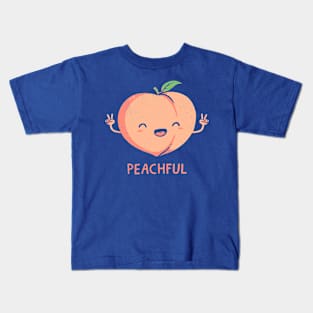 Peachful Kids T-Shirt